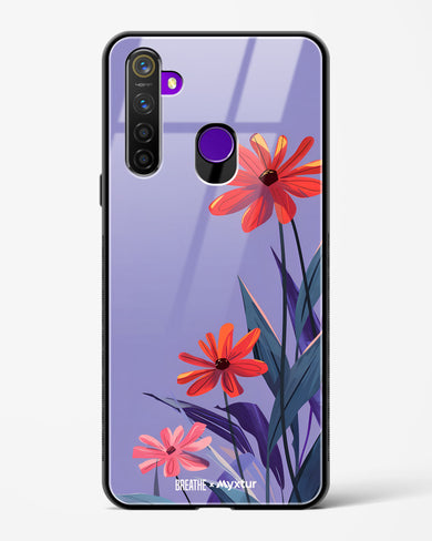 Lavender Bloom [BREATHE] Glass Case Phone Cover (Realme)