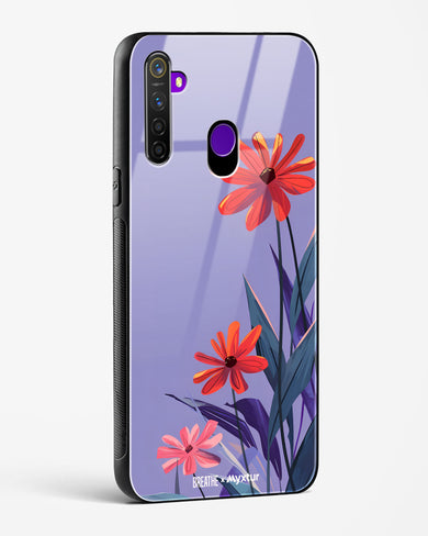 Lavender Bloom [BREATHE] Glass Case Phone Cover (Realme)