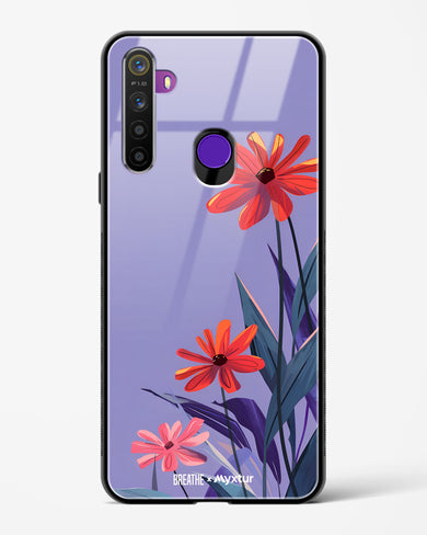 Lavender Bloom [BREATHE] Glass Case Phone Cover (Realme)