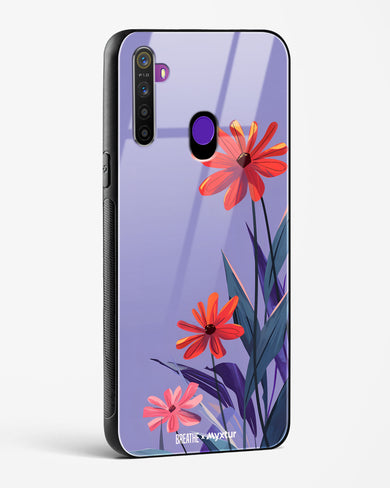 Lavender Bloom [BREATHE] Glass Case Phone Cover (Realme)