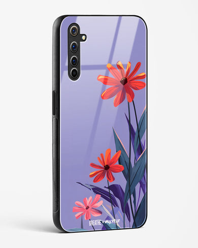 Lavender Bloom [BREATHE] Glass Case Phone Cover (Realme)