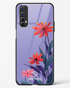 Lavender Bloom [BREATHE] Glass Case Phone Cover (Realme)