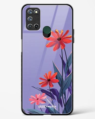 Lavender Bloom [BREATHE] Glass Case Phone Cover (Realme)