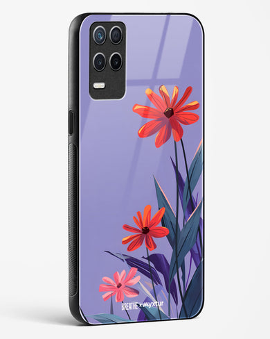 Lavender Bloom [BREATHE] Glass Case Phone Cover (Realme)