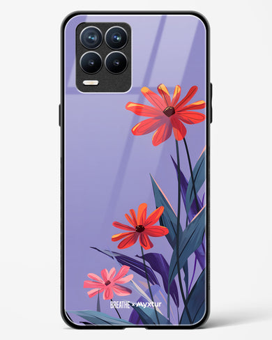 Lavender Bloom [BREATHE] Glass Case Phone Cover (Realme)