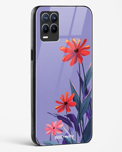 Lavender Bloom [BREATHE] Glass Case Phone Cover (Realme)