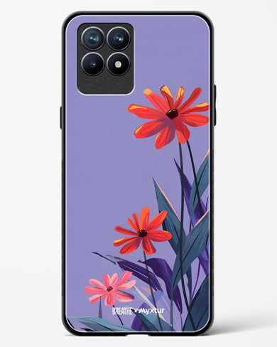 Lavender Bloom [BREATHE] Glass Case Phone Cover (Realme)