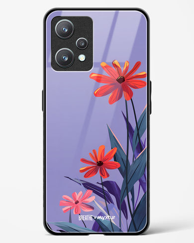 Lavender Bloom [BREATHE] Glass Case Phone Cover (Realme)