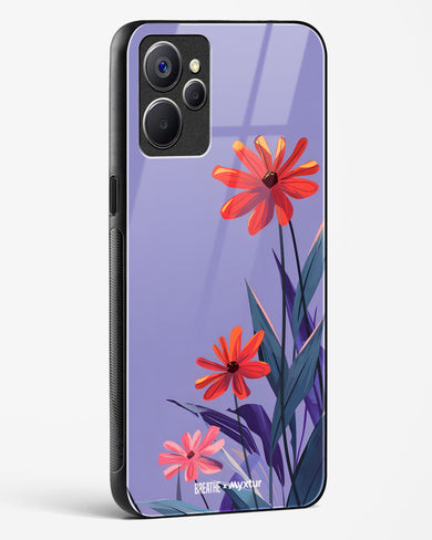 Lavender Bloom [BREATHE] Glass Case Phone Cover (Realme)