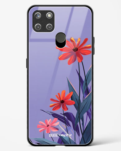 Lavender Bloom [BREATHE] Glass Case Phone Cover (Realme)