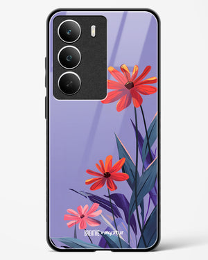 Lavender Bloom [BREATHE] Glass Case Phone Cover (Realme)