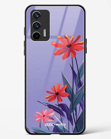 Lavender Bloom [BREATHE] Glass Case Phone Cover (Realme)