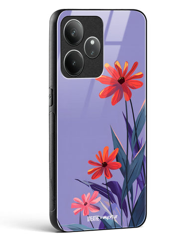 Lavender Bloom [BREATHE] Glass Case Phone Cover (Realme)