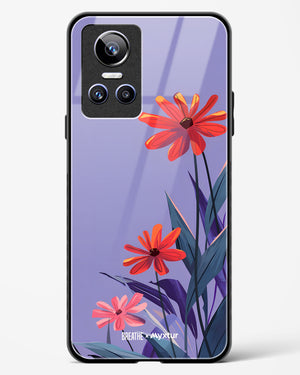 Lavender Bloom [BREATHE] Glass Case Phone Cover (Realme)