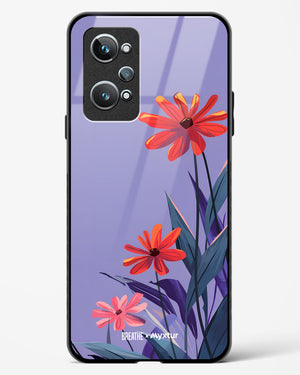 Lavender Bloom [BREATHE] Glass Case Phone Cover (Realme)