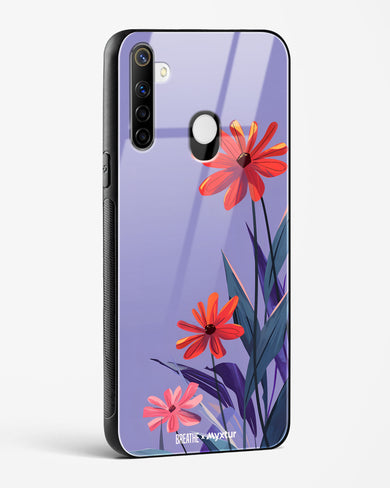 Lavender Bloom [BREATHE] Glass Case Phone Cover (Realme)