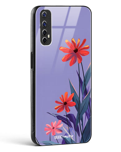 Lavender Bloom [BREATHE] Glass Case Phone Cover (Realme)