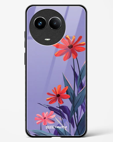 Lavender Bloom [BREATHE] Glass Case Phone Cover (Realme)