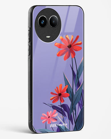 Lavender Bloom [BREATHE] Glass Case Phone Cover (Realme)