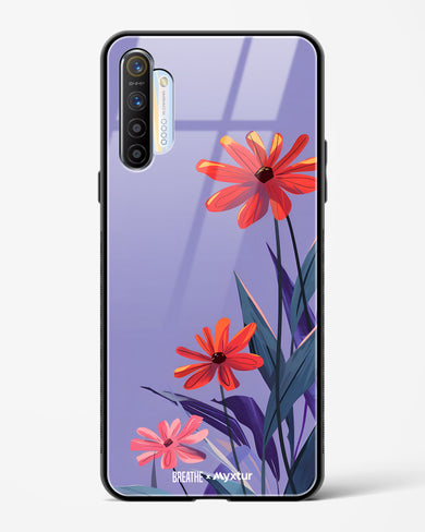 Lavender Bloom [BREATHE] Glass Case Phone Cover (Realme)