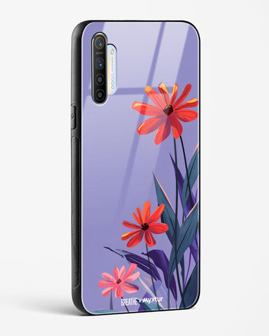 Lavender Bloom [BREATHE] Glass Case Phone Cover (Realme)