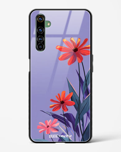 Lavender Bloom [BREATHE] Glass Case Phone Cover (Realme)