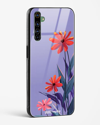 Lavender Bloom [BREATHE] Glass Case Phone Cover (Realme)