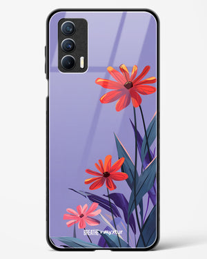 Lavender Bloom [BREATHE] Glass Case Phone Cover (Realme)