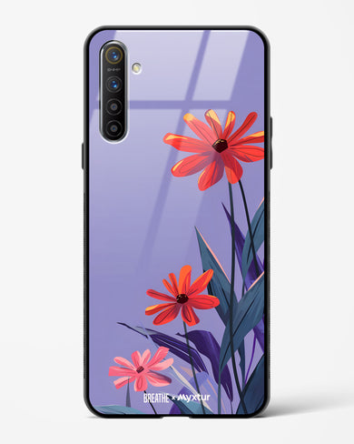 Lavender Bloom [BREATHE] Glass Case Phone Cover (Realme)