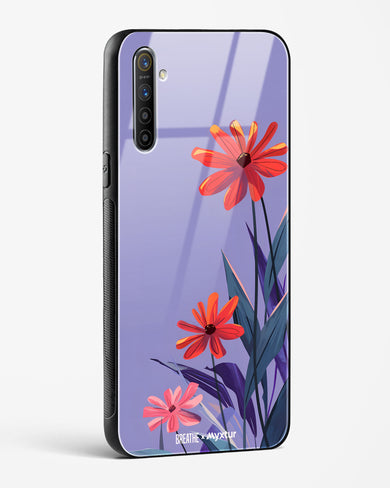 Lavender Bloom [BREATHE] Glass Case Phone Cover (Realme)