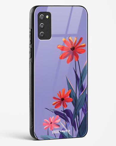 Lavender Bloom [BREATHE] Glass Case Phone Cover (Samsung)