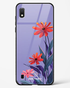 Lavender Bloom [BREATHE] Glass Case Phone Cover (Samsung)