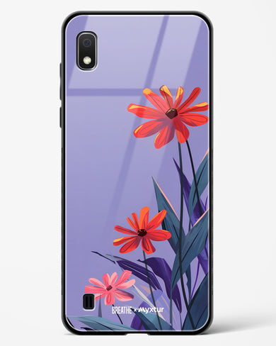 Lavender Bloom [BREATHE] Glass Case Phone Cover (Samsung)