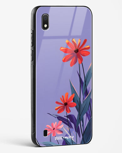 Lavender Bloom [BREATHE] Glass Case Phone Cover (Samsung)