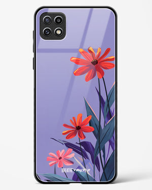 Lavender Bloom [BREATHE] Glass Case Phone Cover (Samsung)