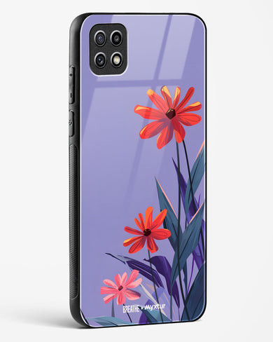 Lavender Bloom [BREATHE] Glass Case Phone Cover (Samsung)