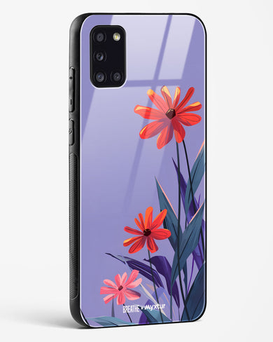 Lavender Bloom [BREATHE] Glass Case Phone Cover (Samsung)