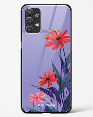 Lavender Bloom [BREATHE] Glass Case Phone Cover (Samsung)