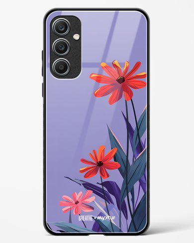 Lavender Bloom [BREATHE] Glass Case Phone Cover (Samsung)