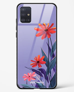 Lavender Bloom [BREATHE] Glass Case Phone Cover (Samsung)