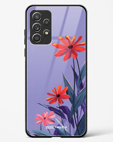 Lavender Bloom [BREATHE] Glass Case Phone Cover (Samsung)