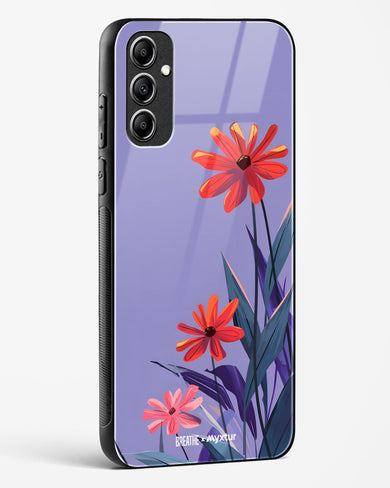 Lavender Bloom [BREATHE] Glass Case Phone Cover (Samsung)