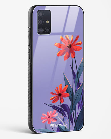 Lavender Bloom [BREATHE] Glass Case Phone Cover (Samsung)