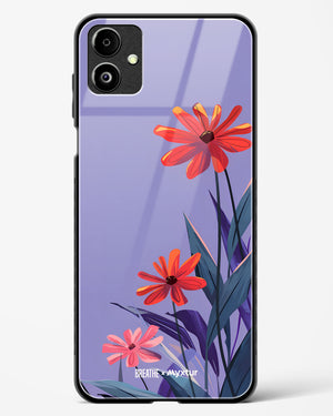 Lavender Bloom [BREATHE] Glass Case Phone Cover (Samsung)