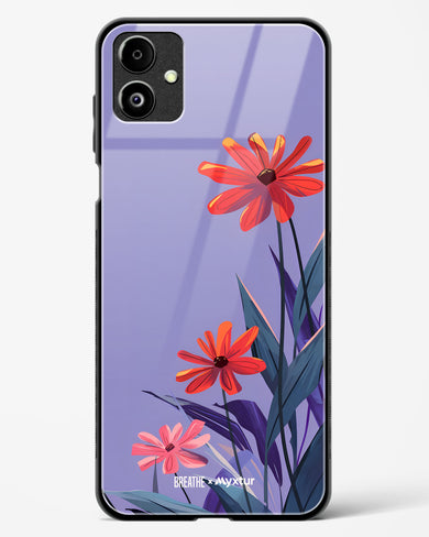 Lavender Bloom [BREATHE] Glass Case Phone Cover (Samsung)