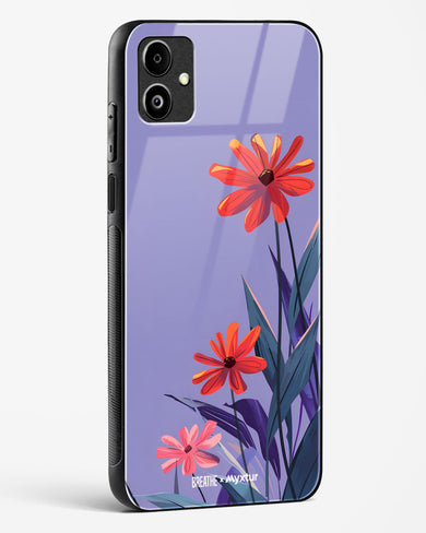 Lavender Bloom [BREATHE] Glass Case Phone Cover (Samsung)