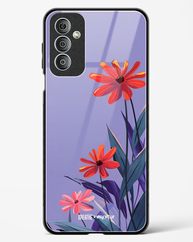 Lavender Bloom [BREATHE] Glass Case Phone Cover (Samsung)