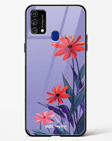 Lavender Bloom [BREATHE] Glass Case Phone Cover (Samsung)