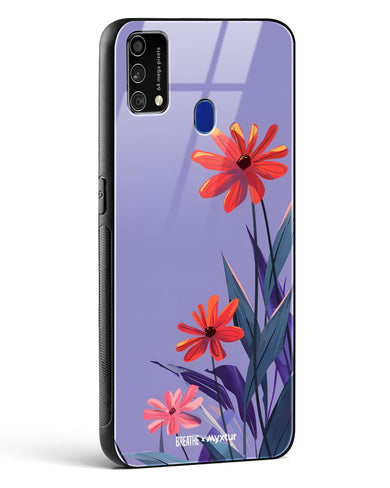 Lavender Bloom [BREATHE] Glass Case Phone Cover (Samsung)