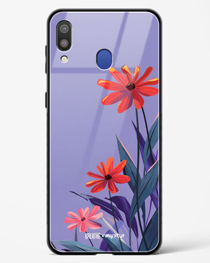 Lavender Bloom [BREATHE] Glass Case Phone Cover (Samsung)